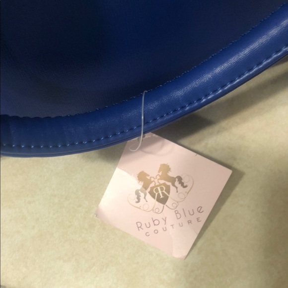 RUBY BLUE COUTURE PURSE - Picture 4 of 4